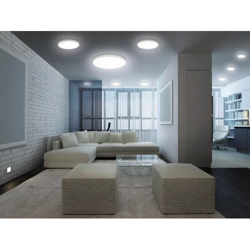 LEDVANCE Luminaire : pour plafond, SMART SURFACE DOWNLIGHT TW / 12 W, 220…240 V, angle de rayonnement : 110, blanc réglable, 3000…6500 K