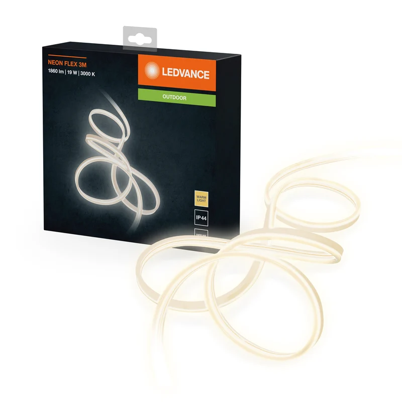 Bande lumineuse LED extérieure LEDVANCE NEON Flex 19W / 3000K blanc chaud 3m