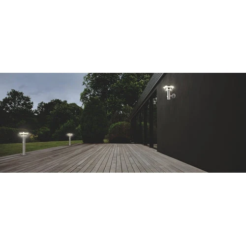 Applique murale LED solaire LEDVANCE ENDURA® Style Double Circle avec capteur 6W / 3000K blanc chaud