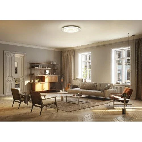 LEDVANCE Wifi SMART+ Orbis Spiral Plafonnier LED Tunable Blanc 50cm 32W / 3000-6500K Gris