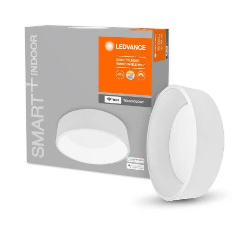 LEDVANCE Wifi SMART+ Orbis Cylindre Plafonnier LED Tunable Blanc 45cm 24W / 3000-6500K