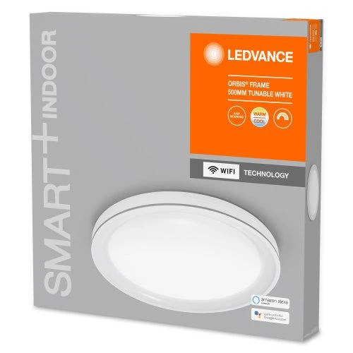 LEDVANCE Wifi SMART+ Orbis Frame Plafonnier LED Tunable Blanc