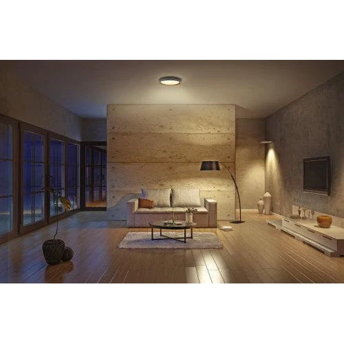 LEDVANCE Wifi SMART+ Orbis Plate Plafonnier LED Tunable Blanc 43cm 24W / 3000-6500K Gris
