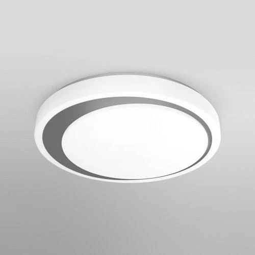 LEDVANCE Wifi SMART+ Orbis Moon Plafonnier LED Tunable Blanc 48cm 32W / 3000-6500K Gris