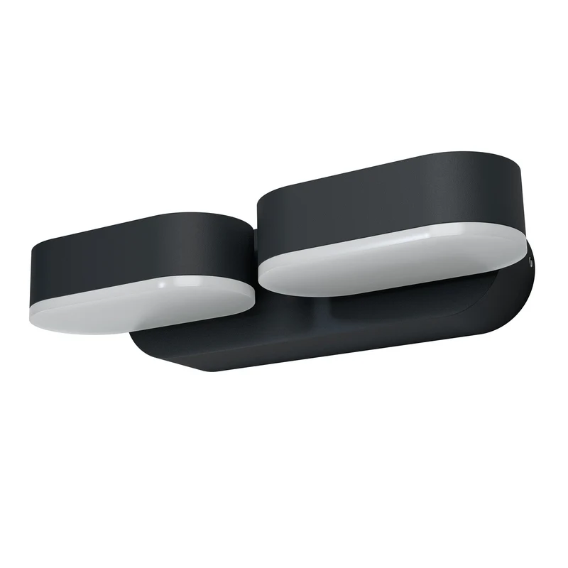 LEDVANCE Applique et plafonnier LED, lumière pour applications extérieures, blanc chaud, 100,0 mm x 230,0 mm x 54,0 mm, ENDURA STYLE MINI SPOT