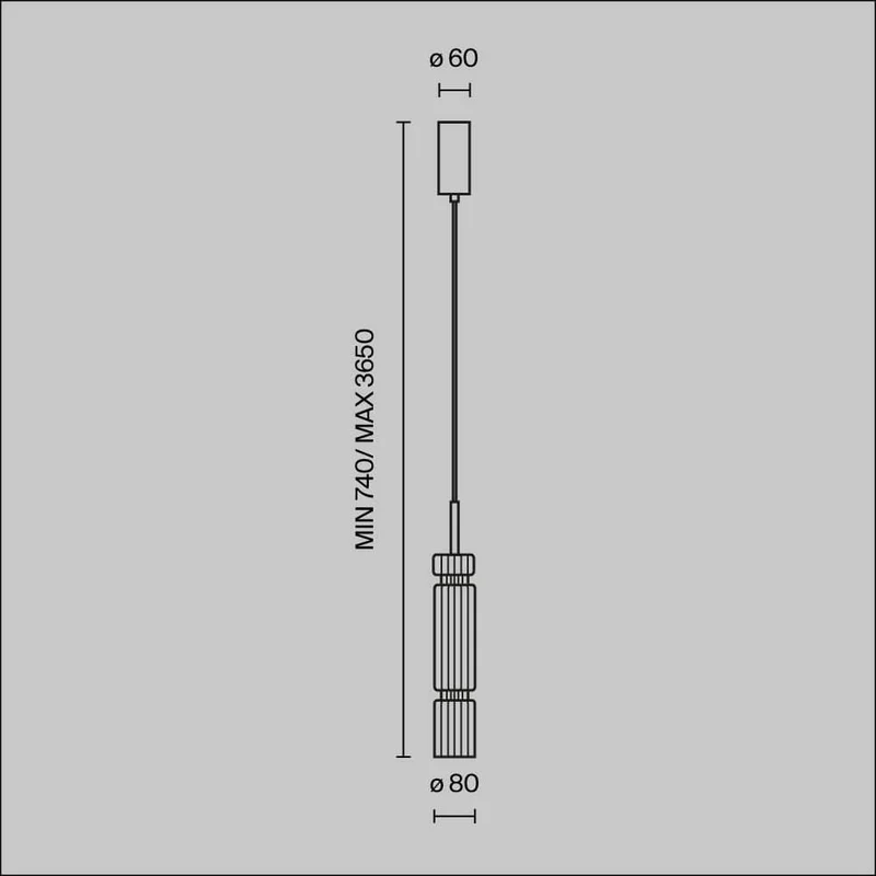 Suspension Eclairage