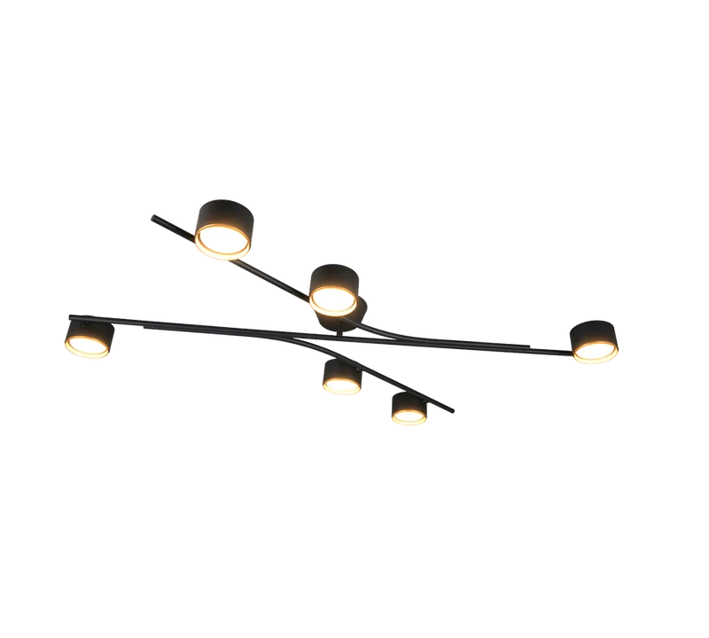 Plafonnier Led 6 Lampes
