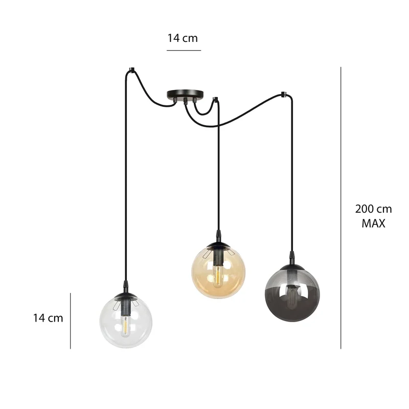 Luminaire 3 Ampoules