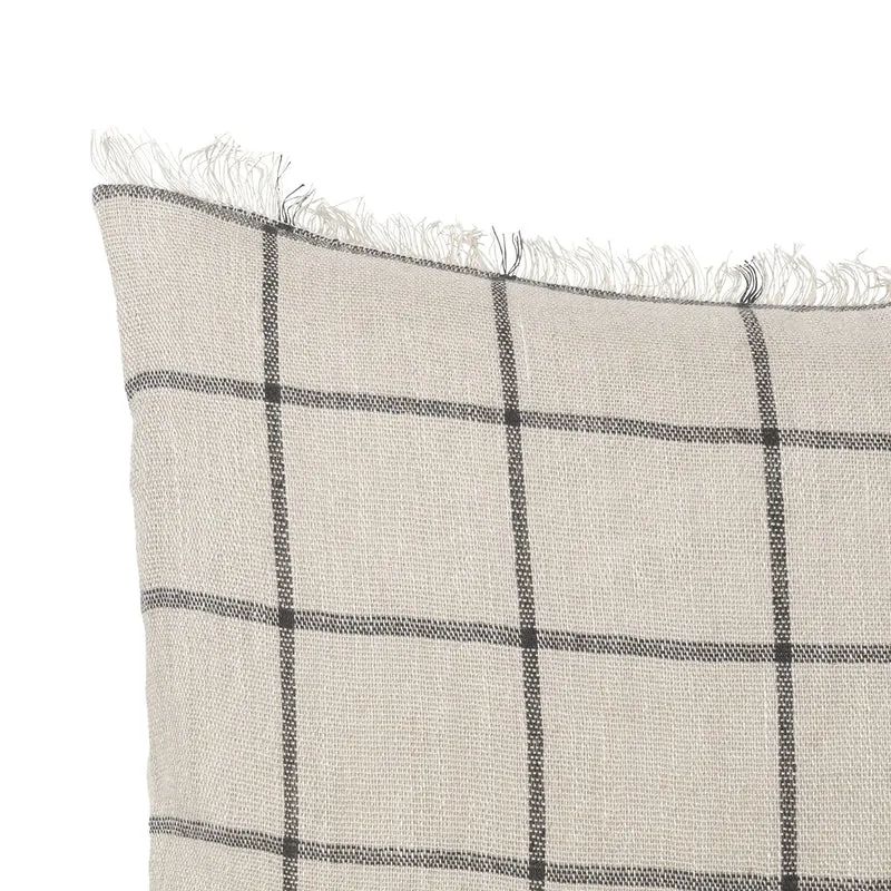 Ferm Living Calm Cushion - Camel / Black