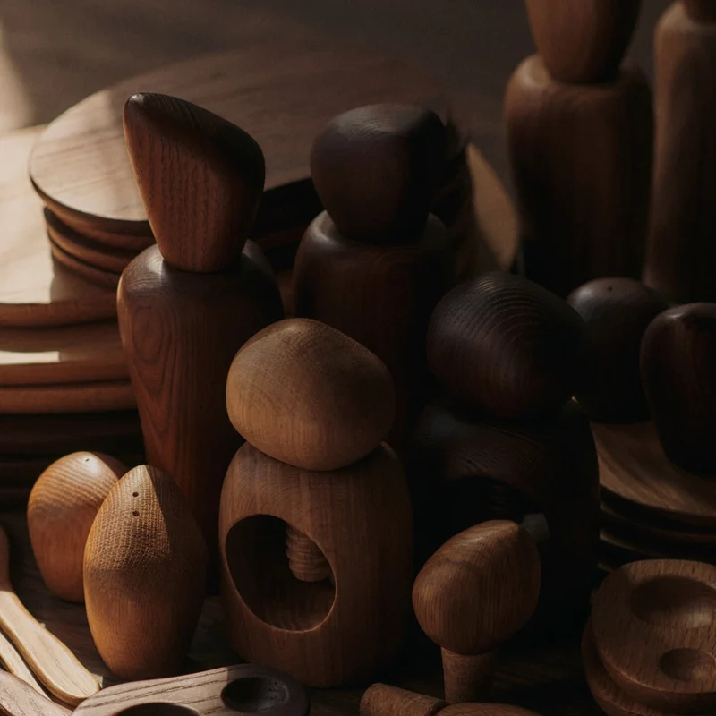 Ferm Living Cairn Salt and Pepper Shakers -Set of 2