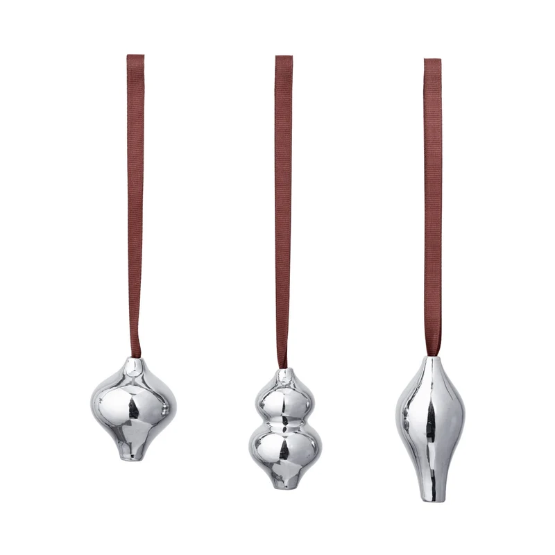 Ferm Living Komo Ornaments - Set of 3