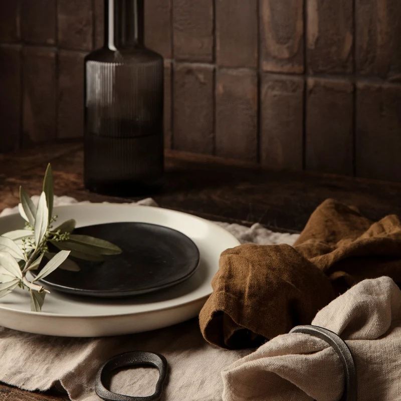 Ferm Living Flow Napkin Rings - Set of 4