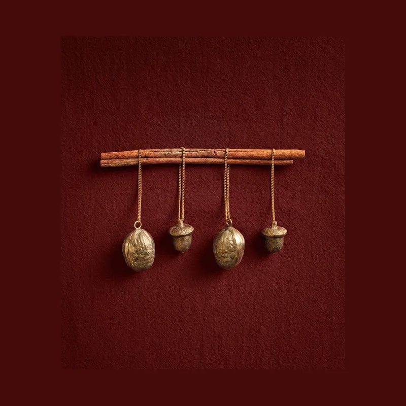 Ferm Living Acorn Ornaments - Set of 2