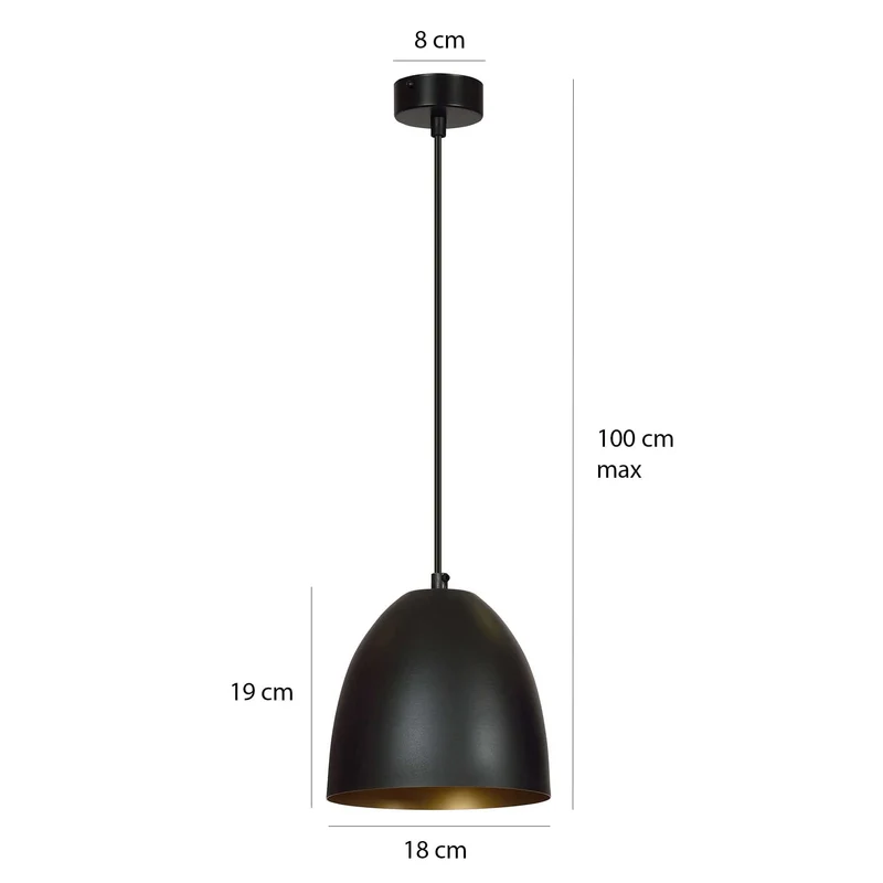 Suspension Metal Luminaire