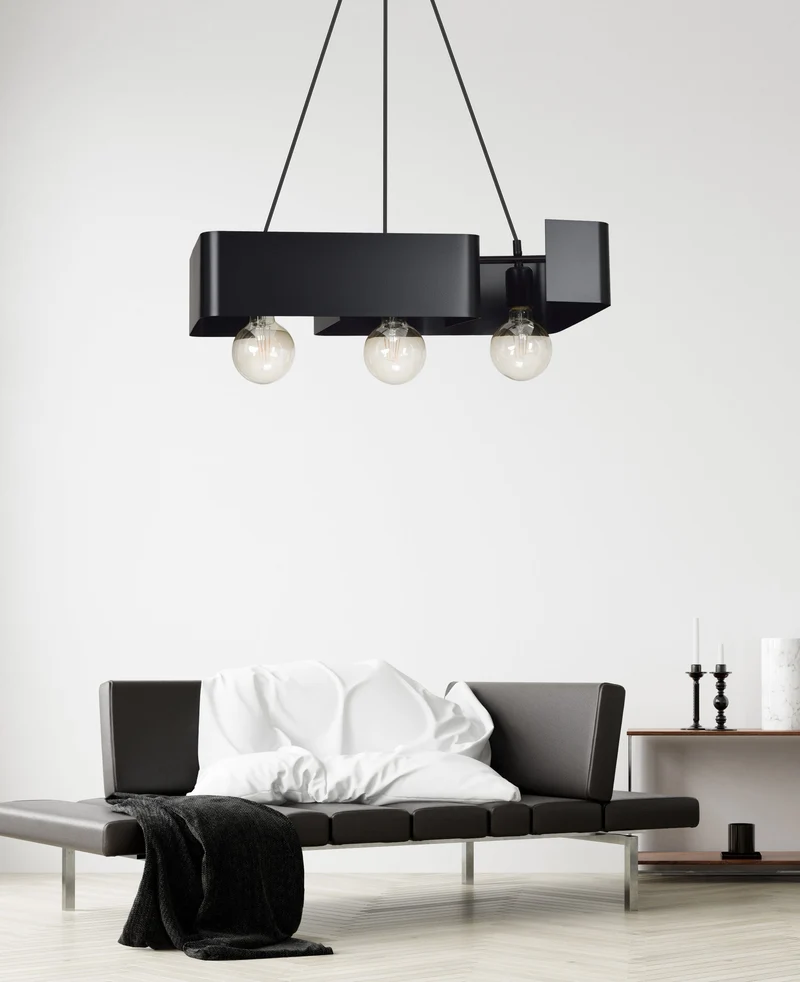 Luminaire Salon Noir