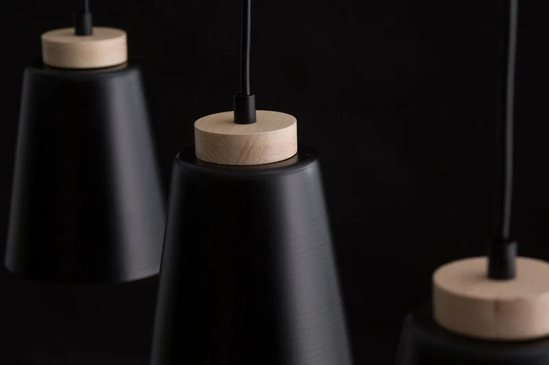 Suspension Luminaire Design Bois