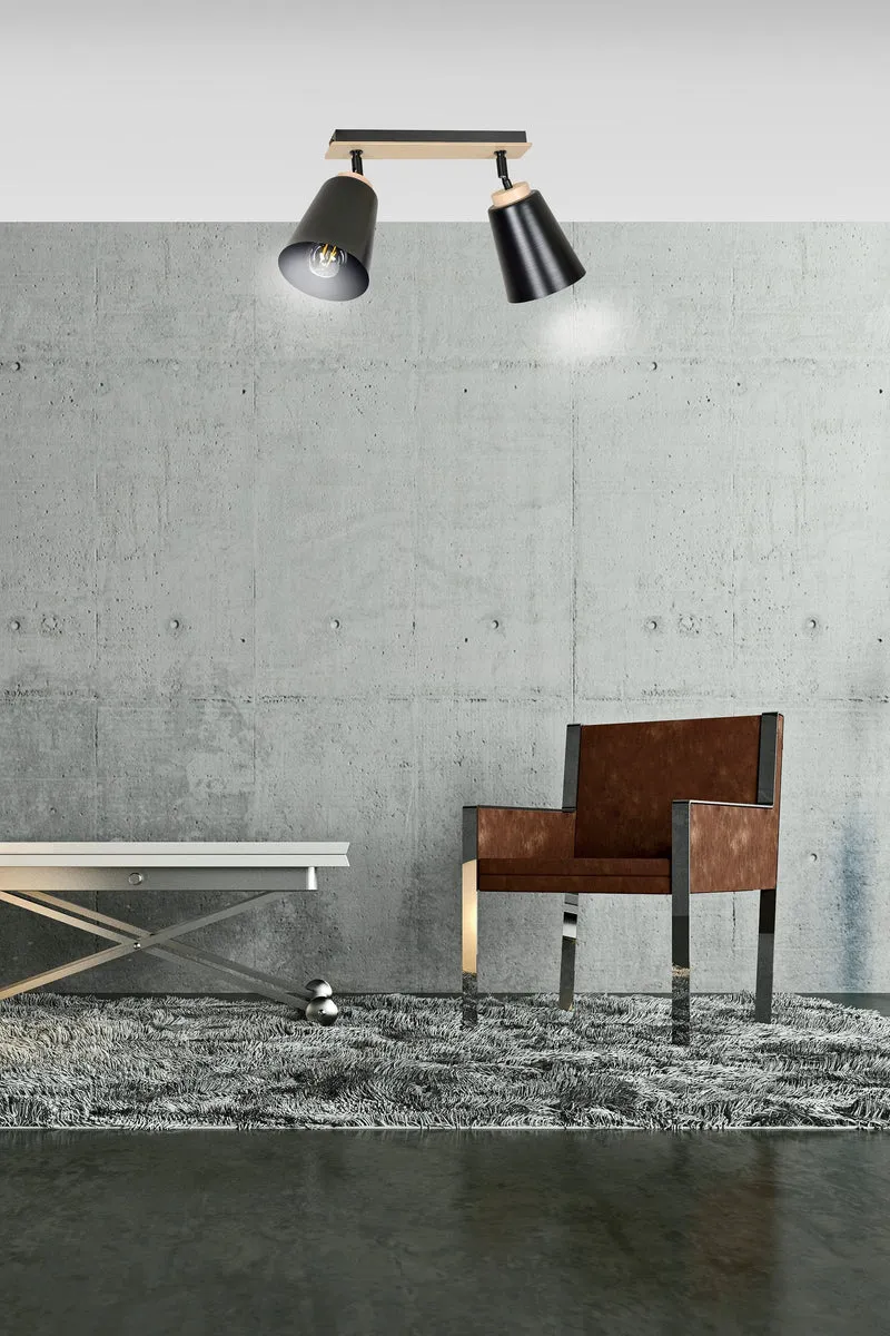 Suspension Luminaire Design Bois