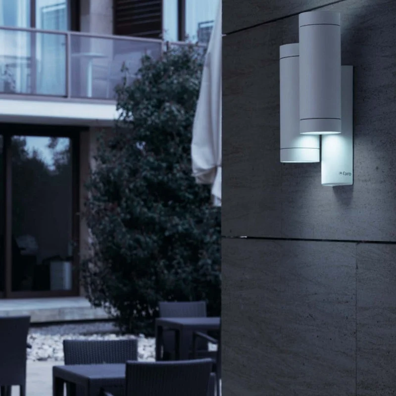 Faro Steps 4L Double Wall Lamp