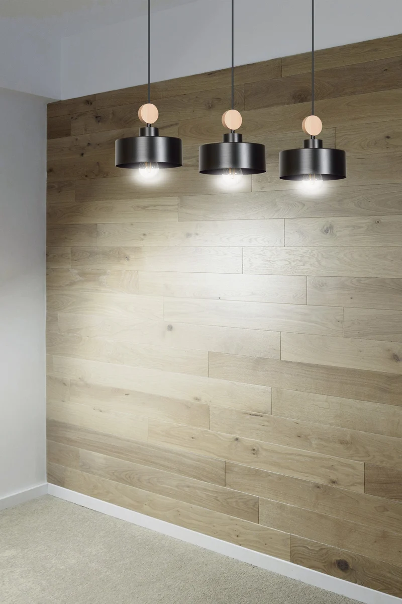 Suspension Luminaire Bois Et Metal