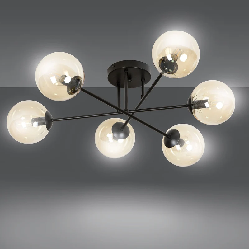 Plafonnier 6 Lampes