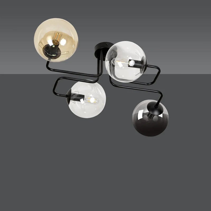 Plafonnier 4 Boules
