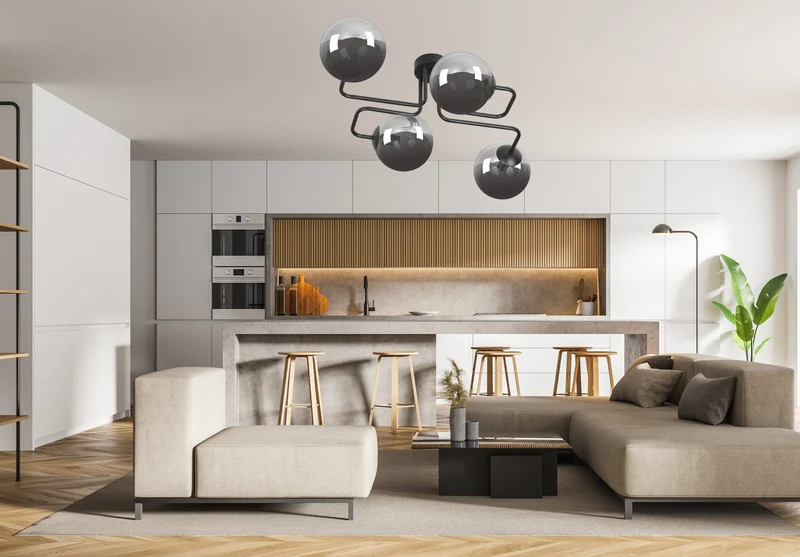 Plafonnier Design Verre