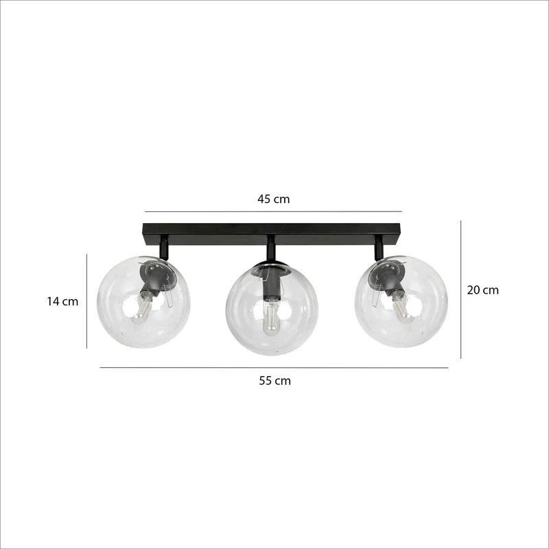 Globe Verre Pour Plafonnier