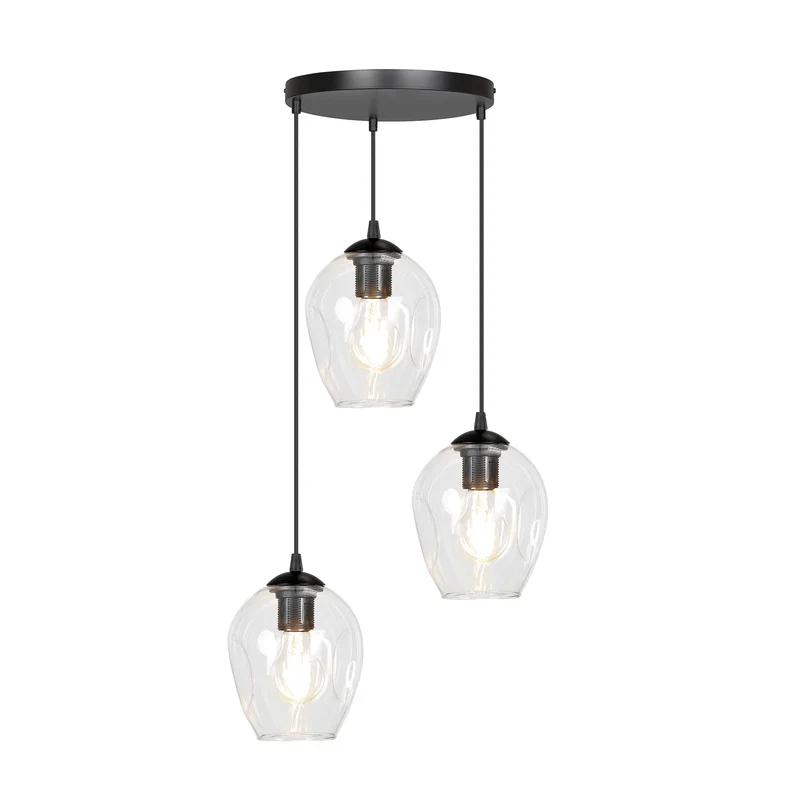 Suspension Luminaire Verre Métal