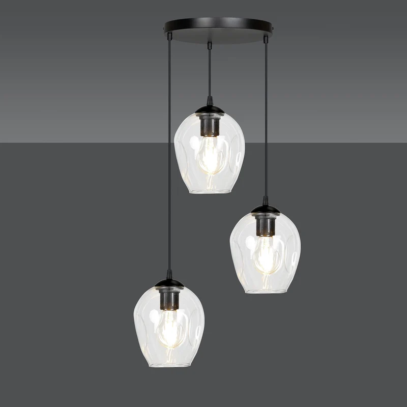 Suspension Luminaire Verre Métal