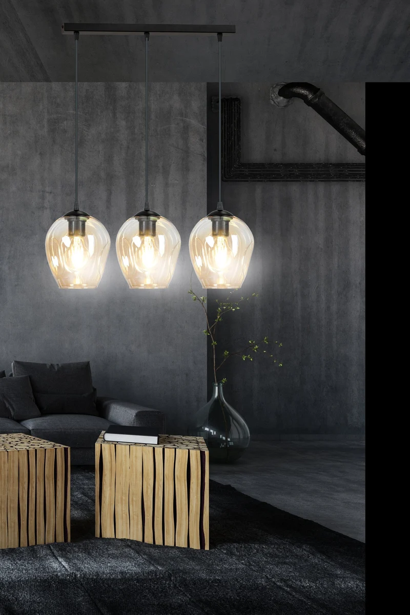 Suspension Luminaire Industrielle Verre