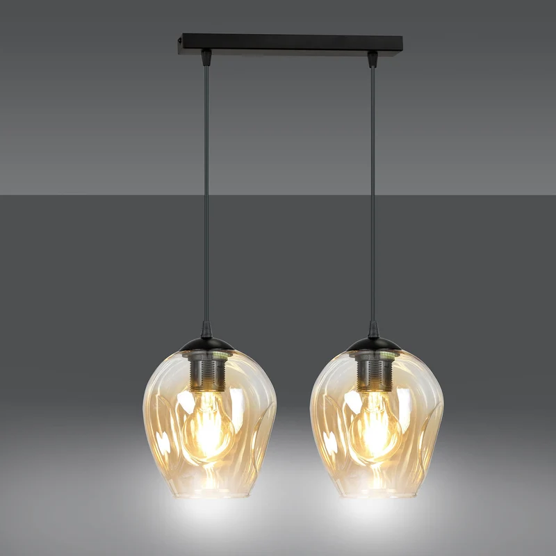 Suspension Industrielle Vintage