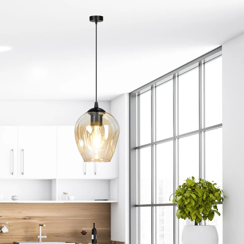 Lampe Verre Suspension