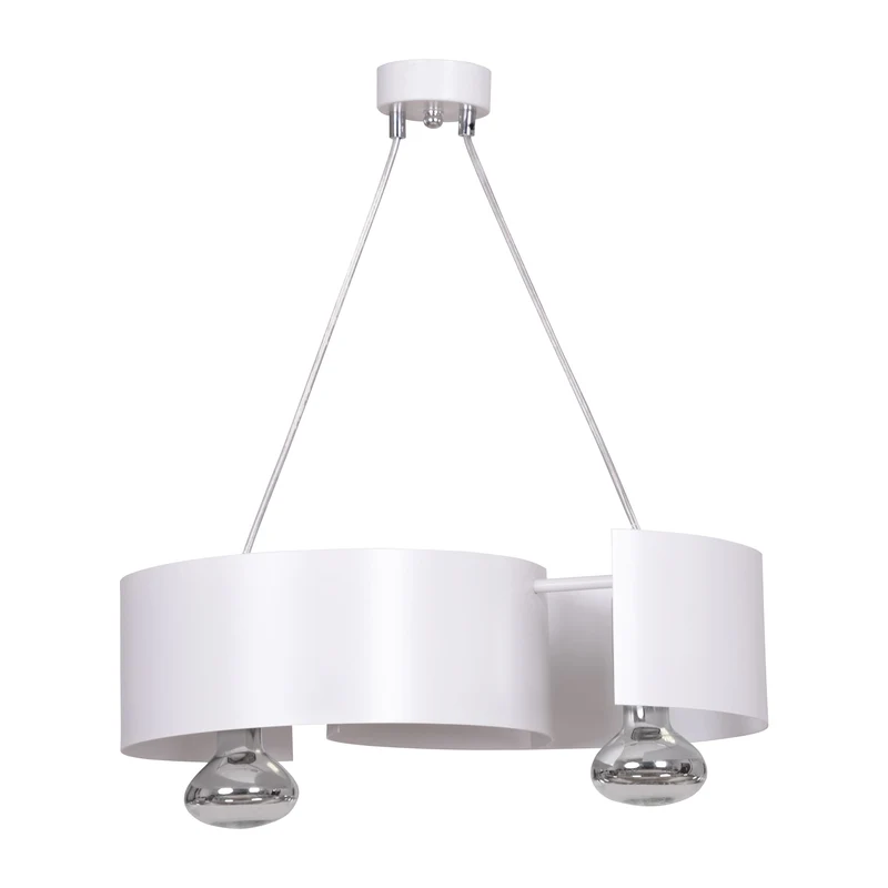 Luminaire Suspension Métal Blanc