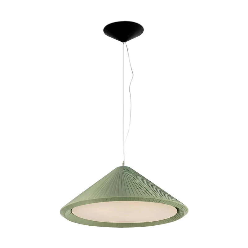Faro Saigon In 700 Olive Green Pendant Lamp