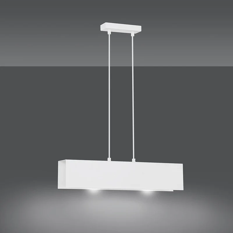 Suspension En Metal Blanc