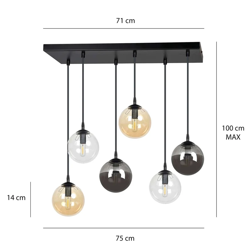 Suspension Plusieurs Boules