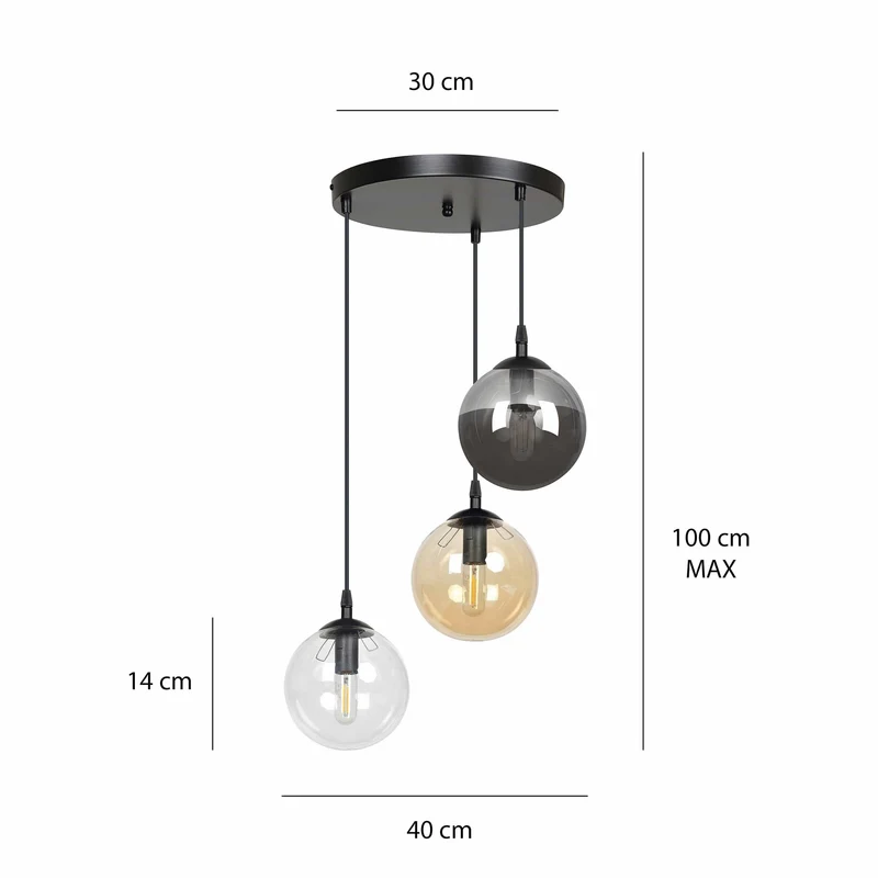 Petite Suspension Verre