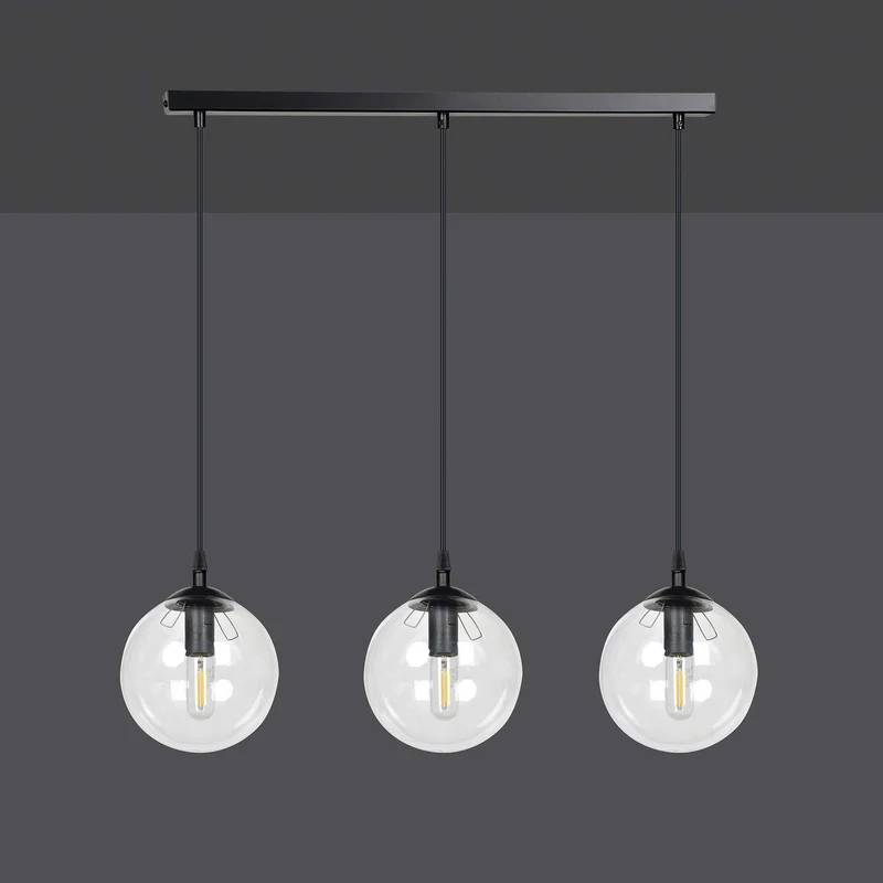 Plafonnier Suspension Boule Verre