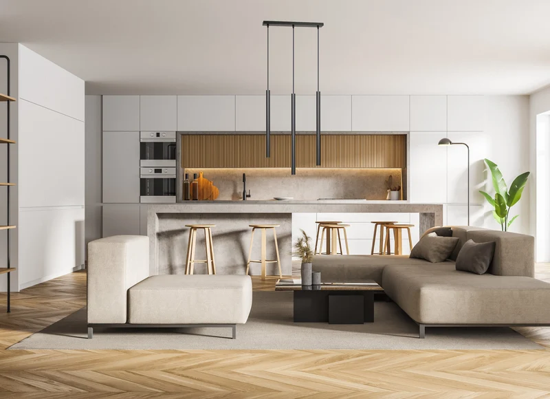 Luminaire Noir Suspension