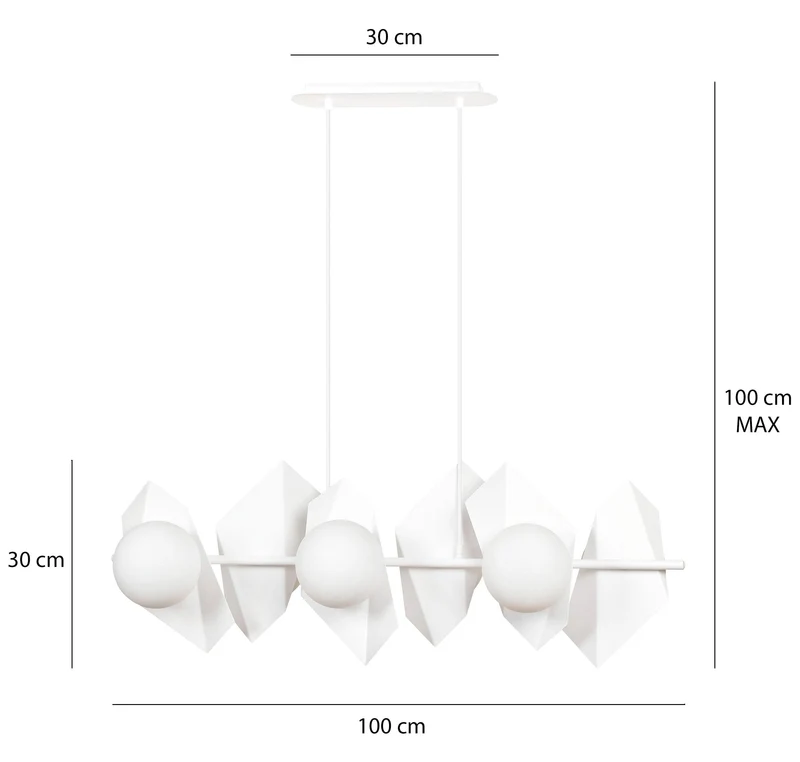 Luminaire Salon Blanc