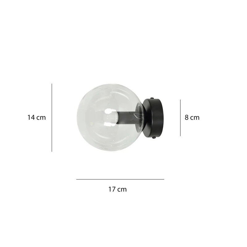 Applique Globe Verre