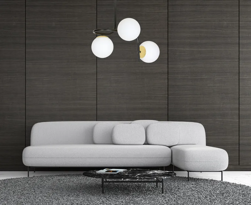 Plafonnier Design Noir
