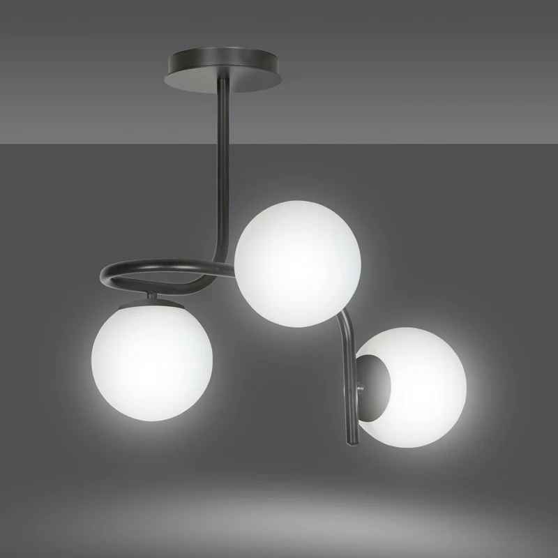 Plafonnier Industriel 3 Ampoules