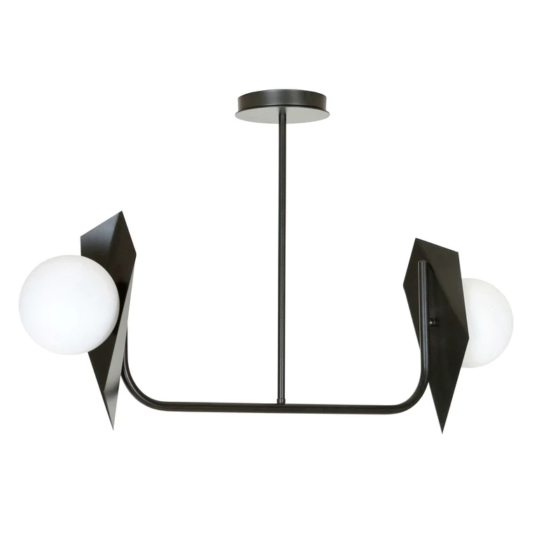 Plafonnier Noir Moderne