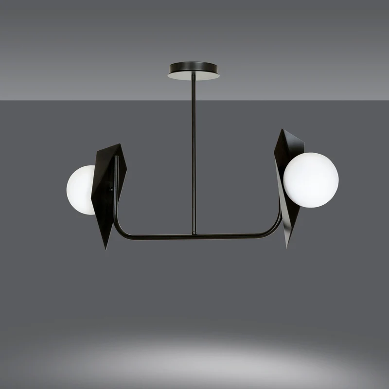 Plafonnier Noir Moderne