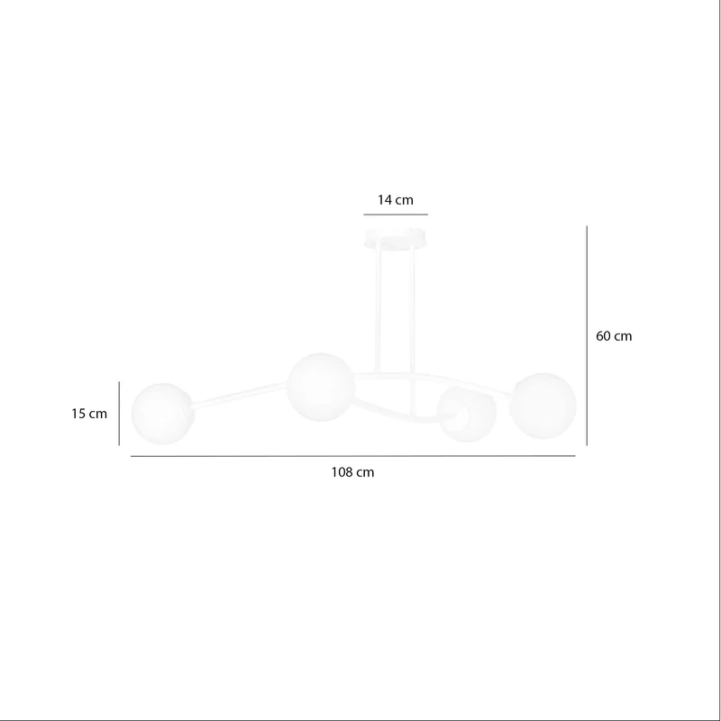 Luminaire Globe Verre Blanc