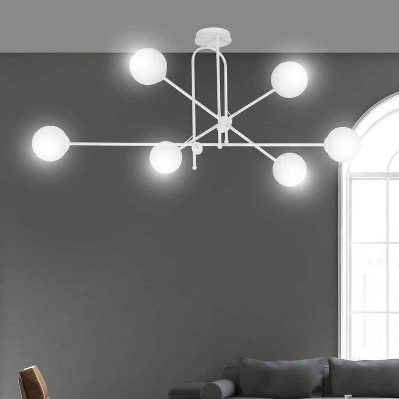 Suspension Luminaire Design Blanc