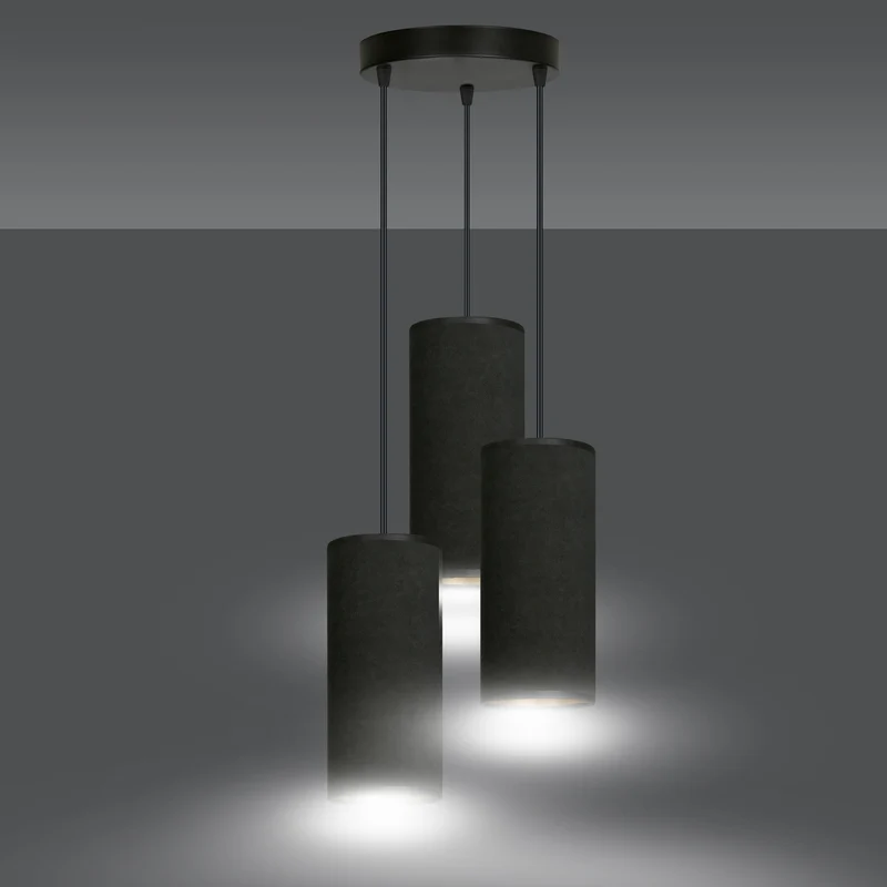 Luminaire Triple Suspension