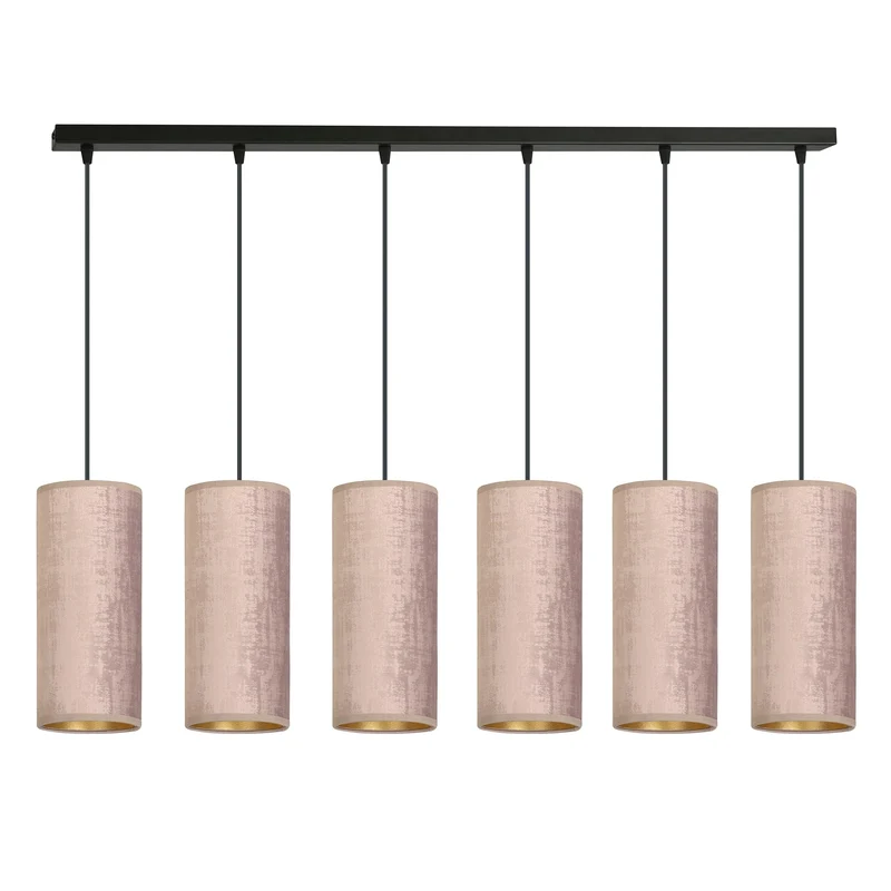 Lustre Tissu Rose