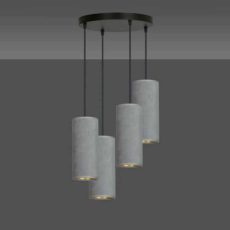 Luminaire Industriel Gris